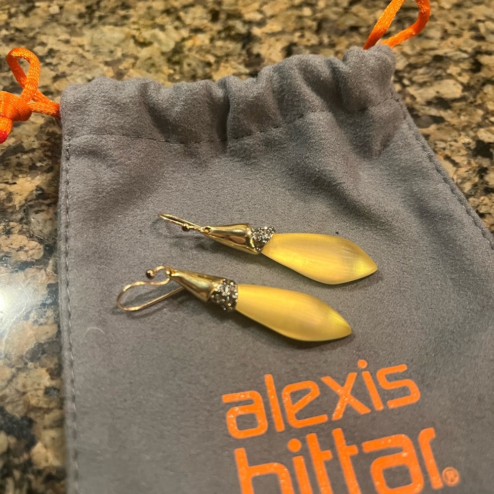 ALEXIS BITTAR DROP EARRINGS
